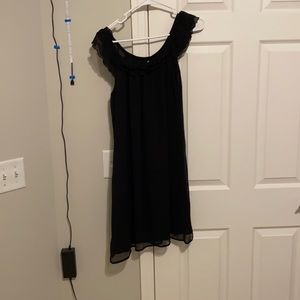 black womens dress